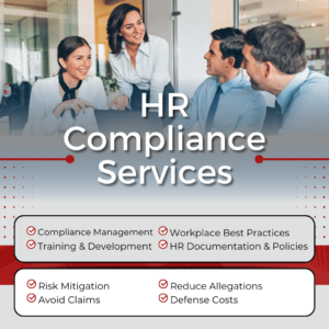 HR compliance services info graphic
